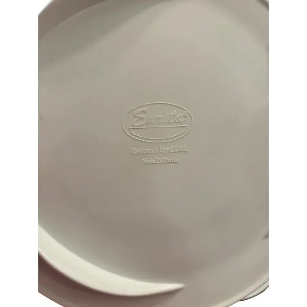 Vintage Floral Eurita Trivets Round Melamine 7.75
